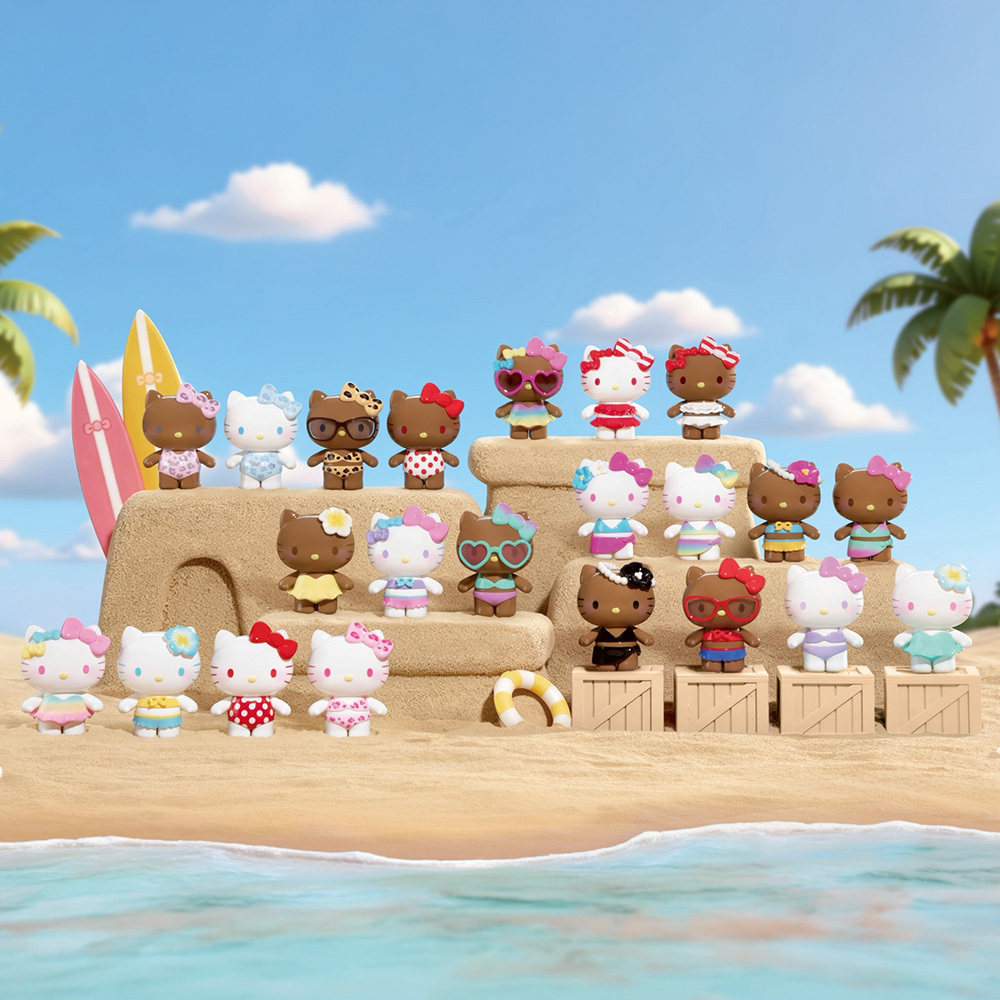 三麗鷗HELLO KITTY泳衣派對系列萌粒盲袋 [10袋/中盒]