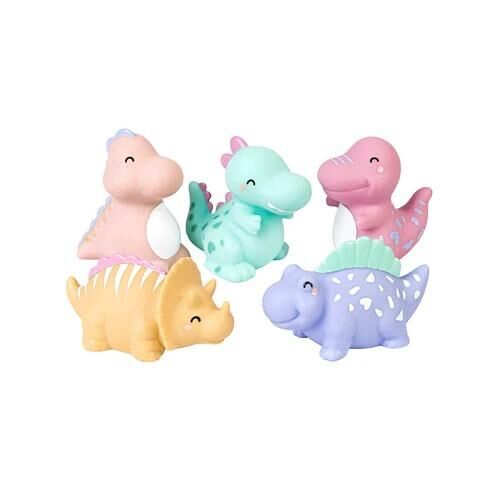 SARO BABY BATH TOYS "HAPPY DINOS" 沐浴膠恐龍 BB(0379）