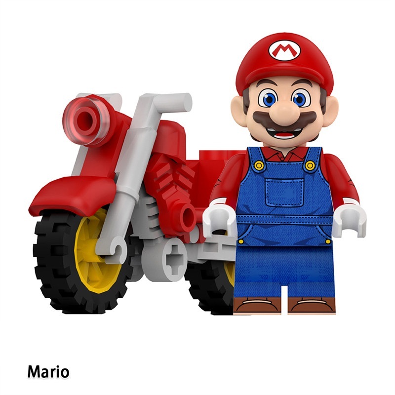 Super Mario Bros Custom Minifigures Fit Lego WM6235 WM3132