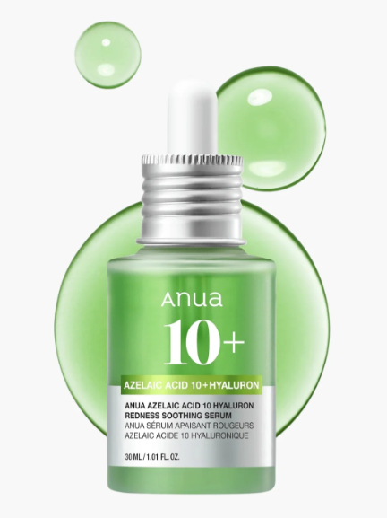 ANUA Azelaic Acid 10 Hyaluron Redness Soothing Serum 30ml