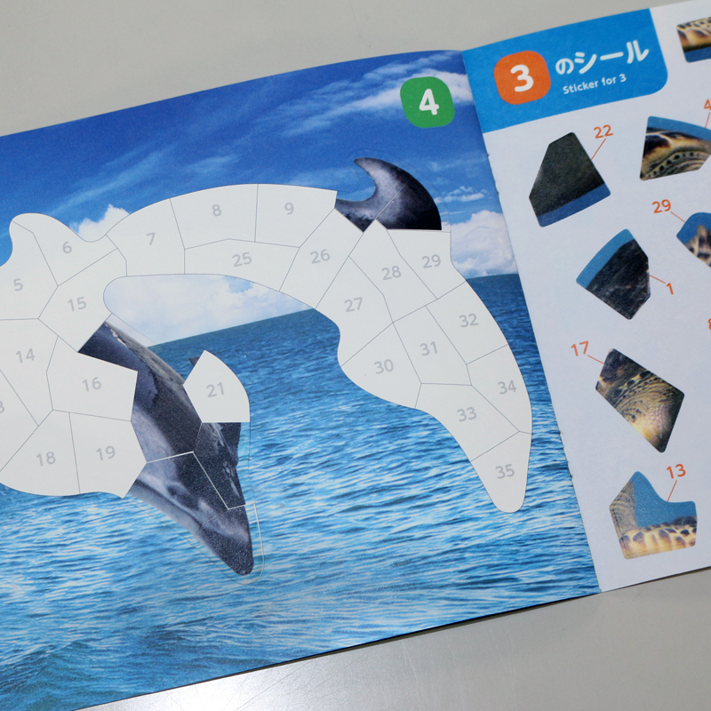 貼紙書玩具/海洋生物