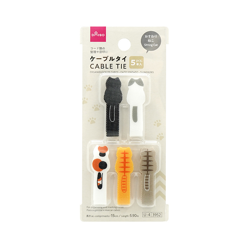 束線帶/貓咪 5入