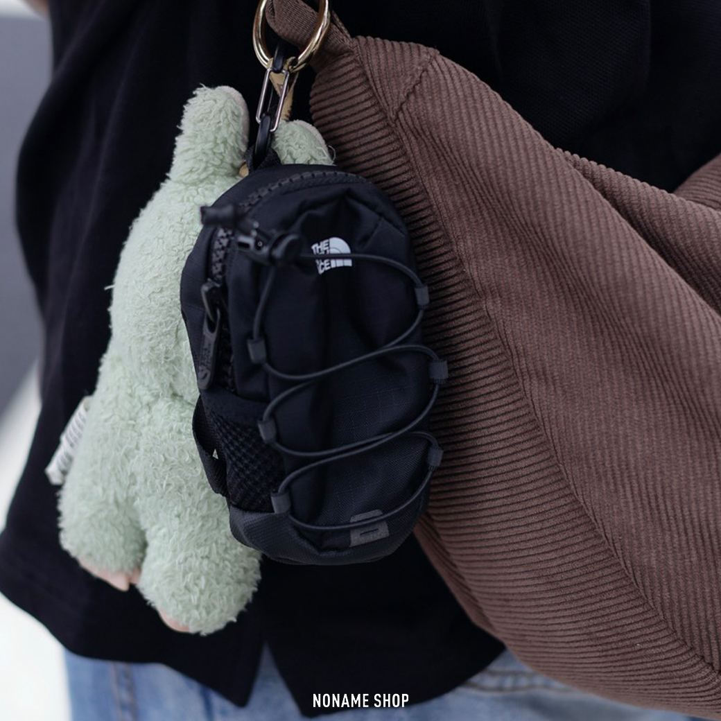 THE NORTH FACE TNF 北臉 經典 縮小版 機能 戶外 吊飾包 耳機包 兩色