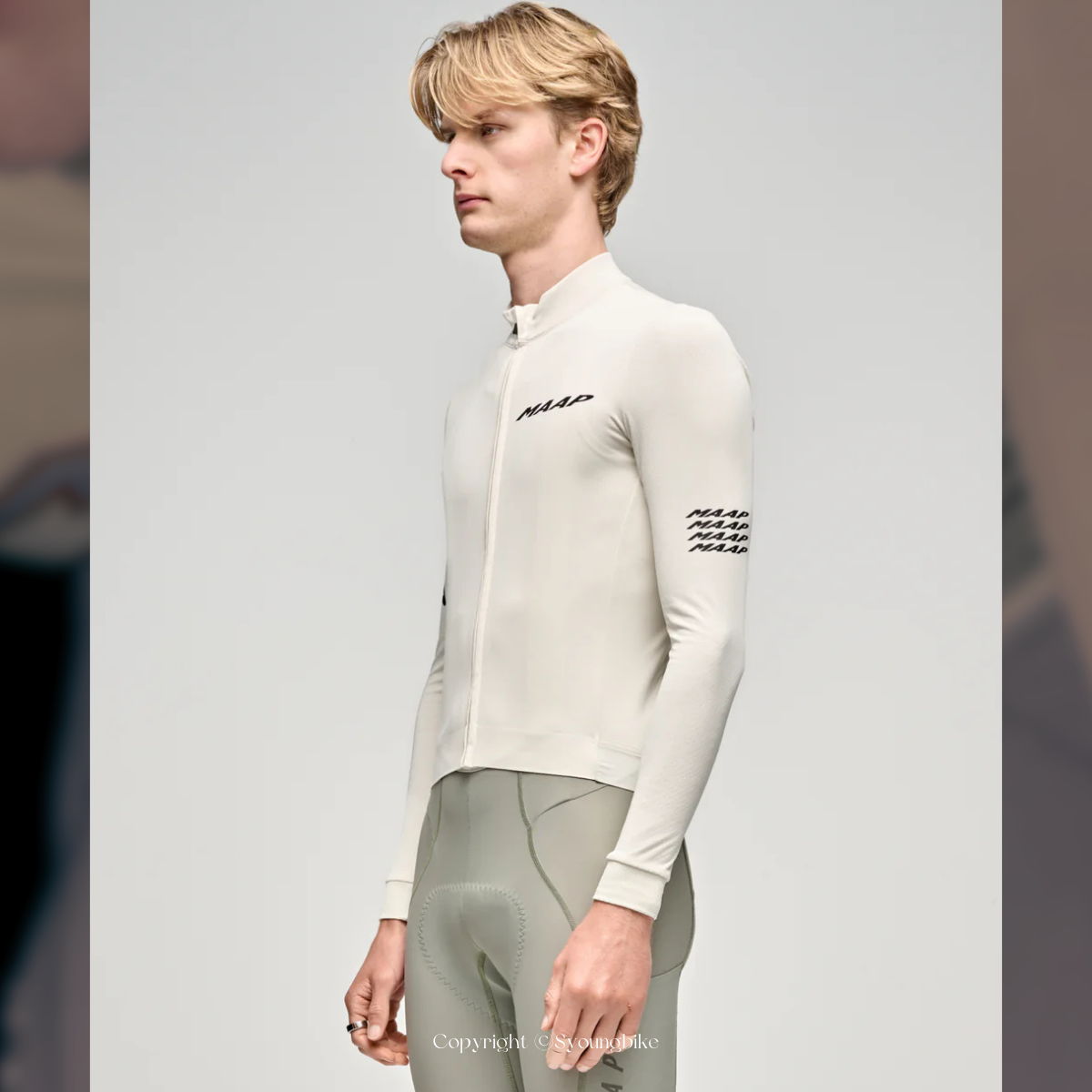 【MAAP】Emerge Thermal LS Jersey 男性長袖刷毛車衣  / Vapour