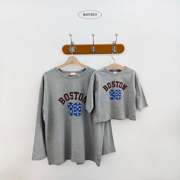 正韓秋BAYVELY 親子裝_兩色boston上衣