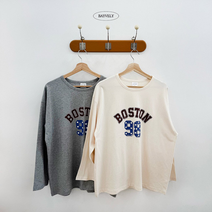正韓秋BAYVELY 親子裝_兩色boston上衣