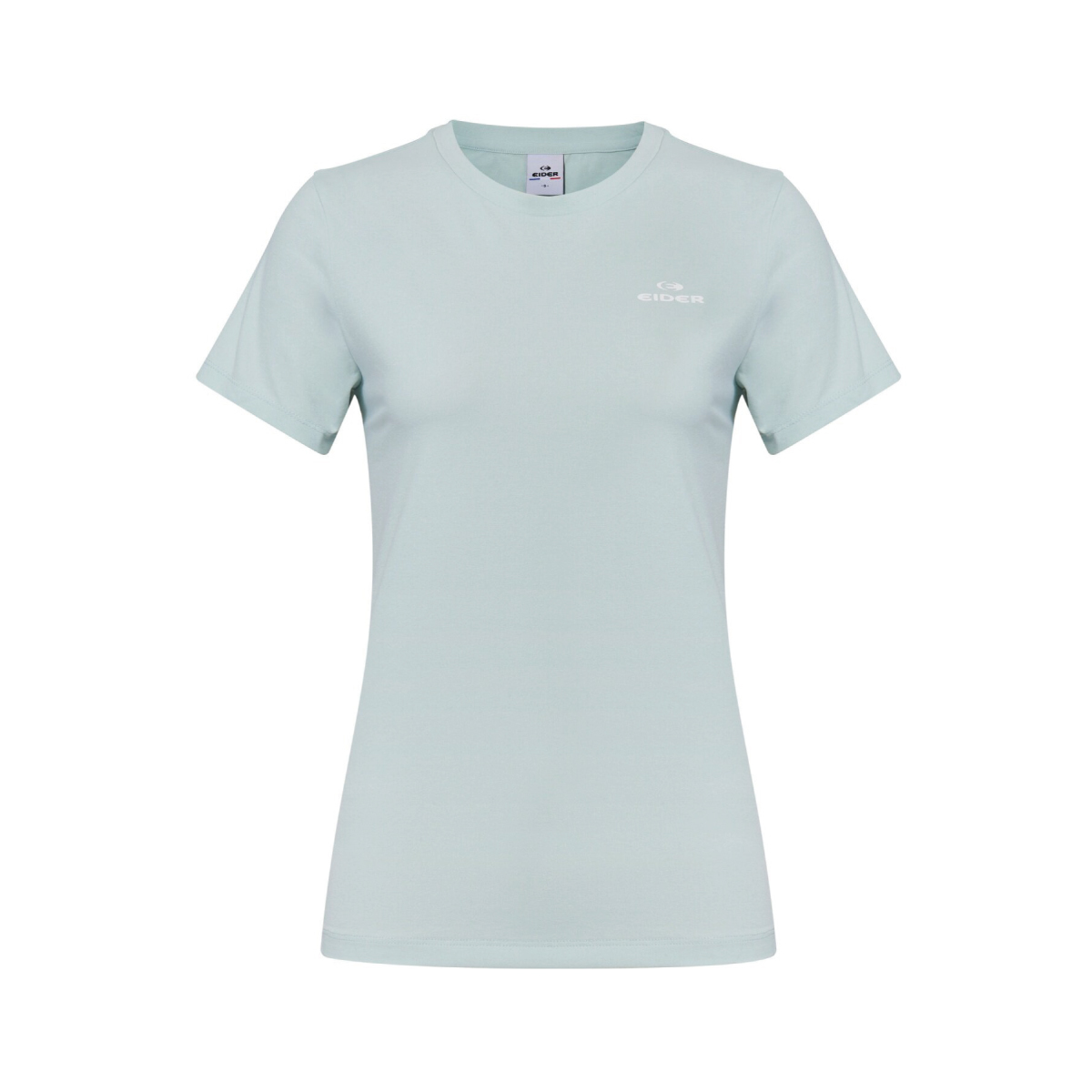 【EIDER】女Pop透氣短袖圓領上衣/26EDWM26290-[薄荷綠、經典白、經典黑]