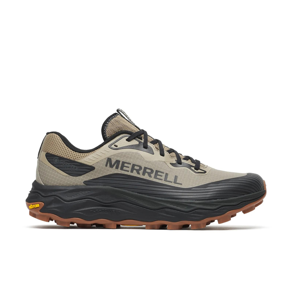 【MERRELL】AGILITY PEAK 5 GTX 男防水輕量戶外越野訓練鞋 卡其 /ML068323