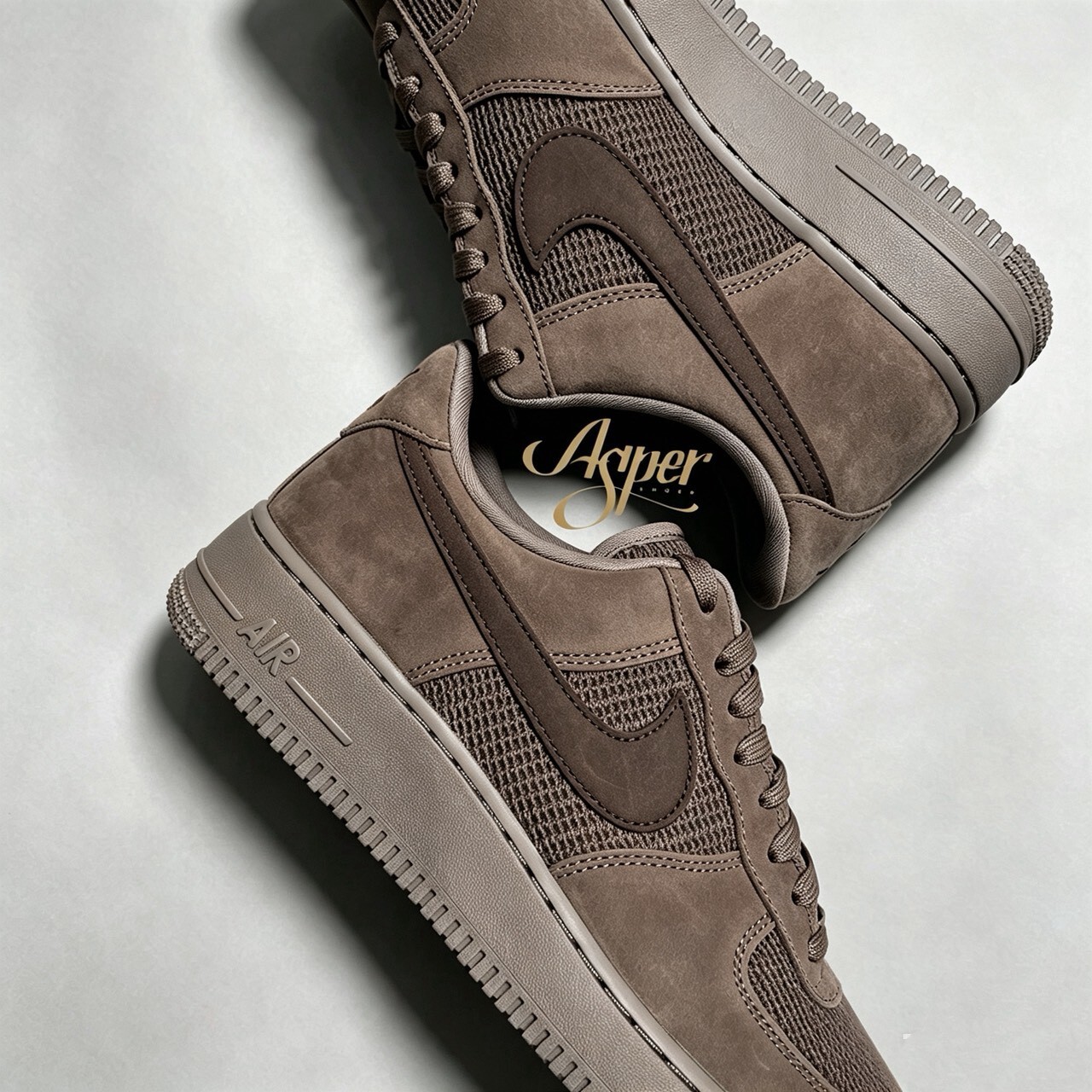 【官網限定】Air Force 1 07 LV8 ''Woven cocoa'' 編織可可 男鞋 II9807-200 VII