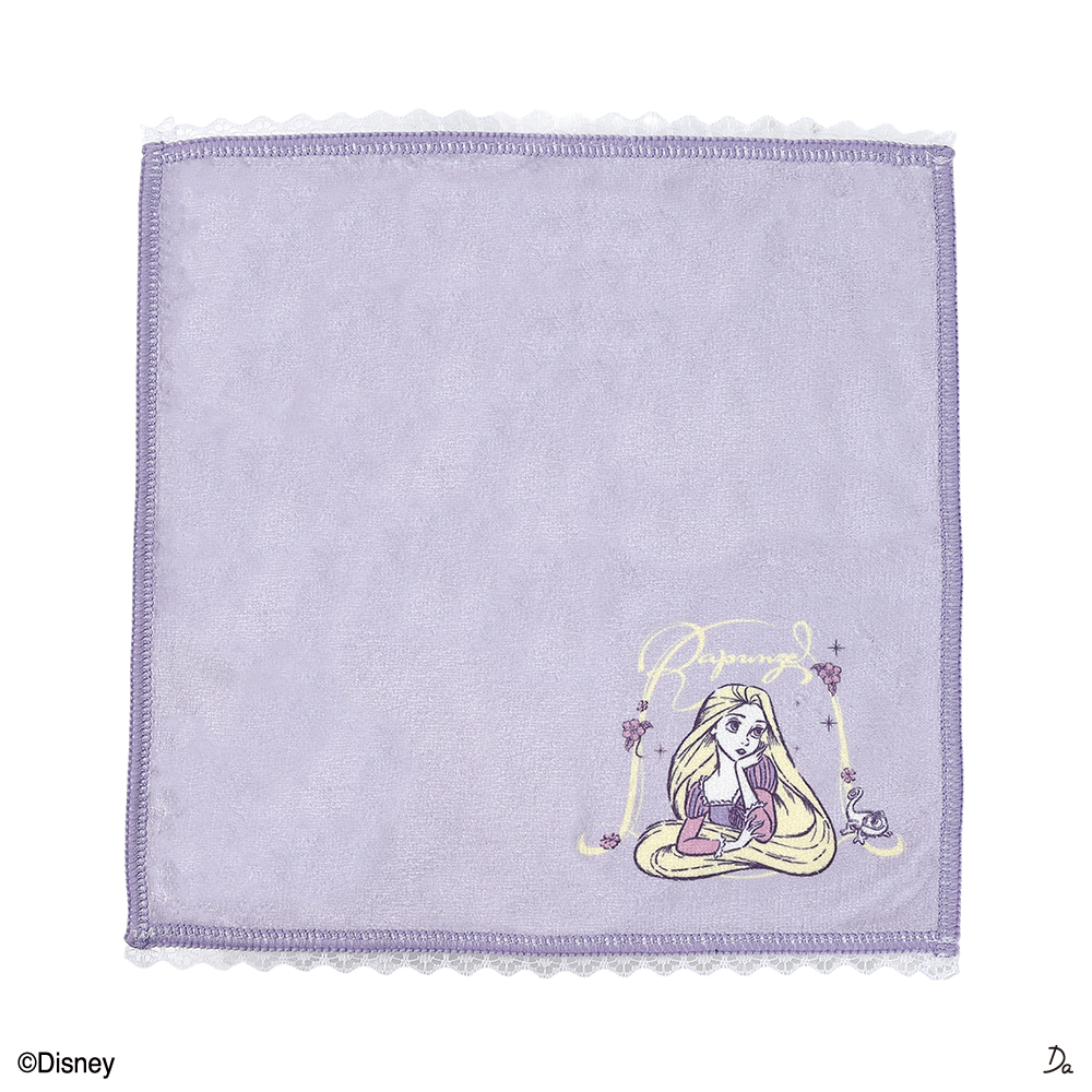 TP 手帕/魔髮奇緣 紫 25×25cm