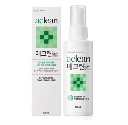 韓國東亞製藥 Aclean Body Acne Treatment Spray身體去痘噴霧 100ml