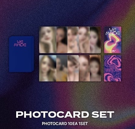 I-Dle We made photo card set