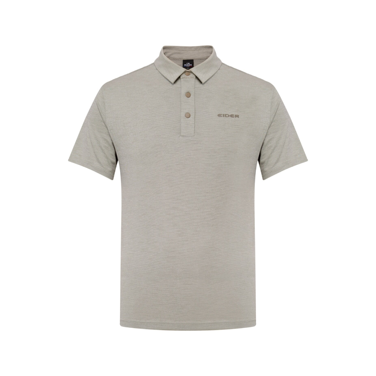 【EIDER】男Pop透氣短袖POLO上衣/26EDMM26283-[炭灰、卡其、深藍、軍綠]