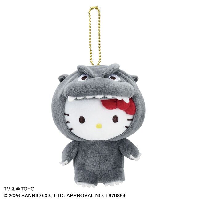 <瘋搶國外限定!!>哥吉拉 X 三麗鷗 GODZILLA X SANRIO CHARACTERS 美樂地 KITTY 大耳狗