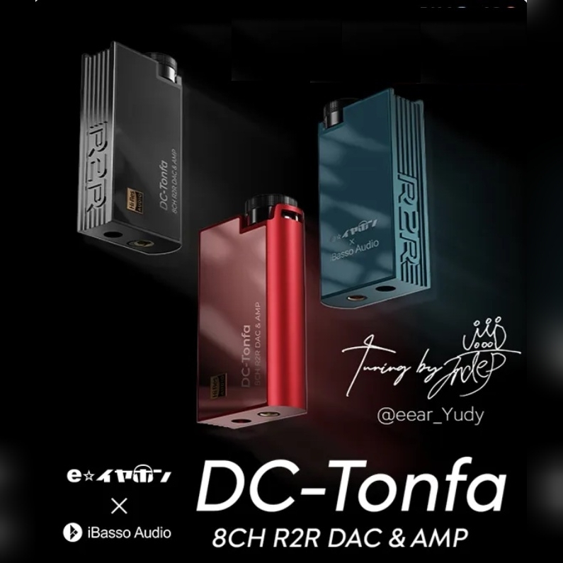 iBasso - DC-Tonfa 便攜解碼耳擴 | 8路R2R，全差分架構 | 312顆高精度金屬膜電阻 | 自研FPGA，支持NOS + 4種濾波器 | 雙Accusilicon飛秒晶振