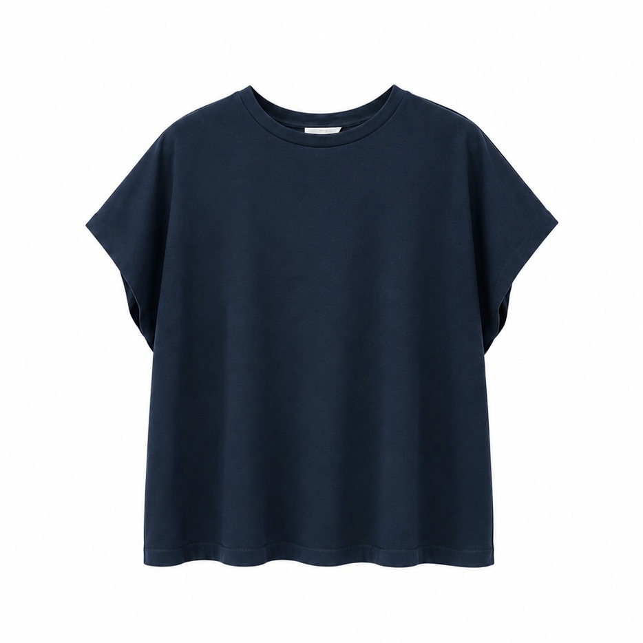 斜袖T-shirt