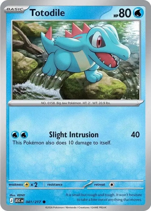 【ASCEN 041/217 ▪︎】Totodile