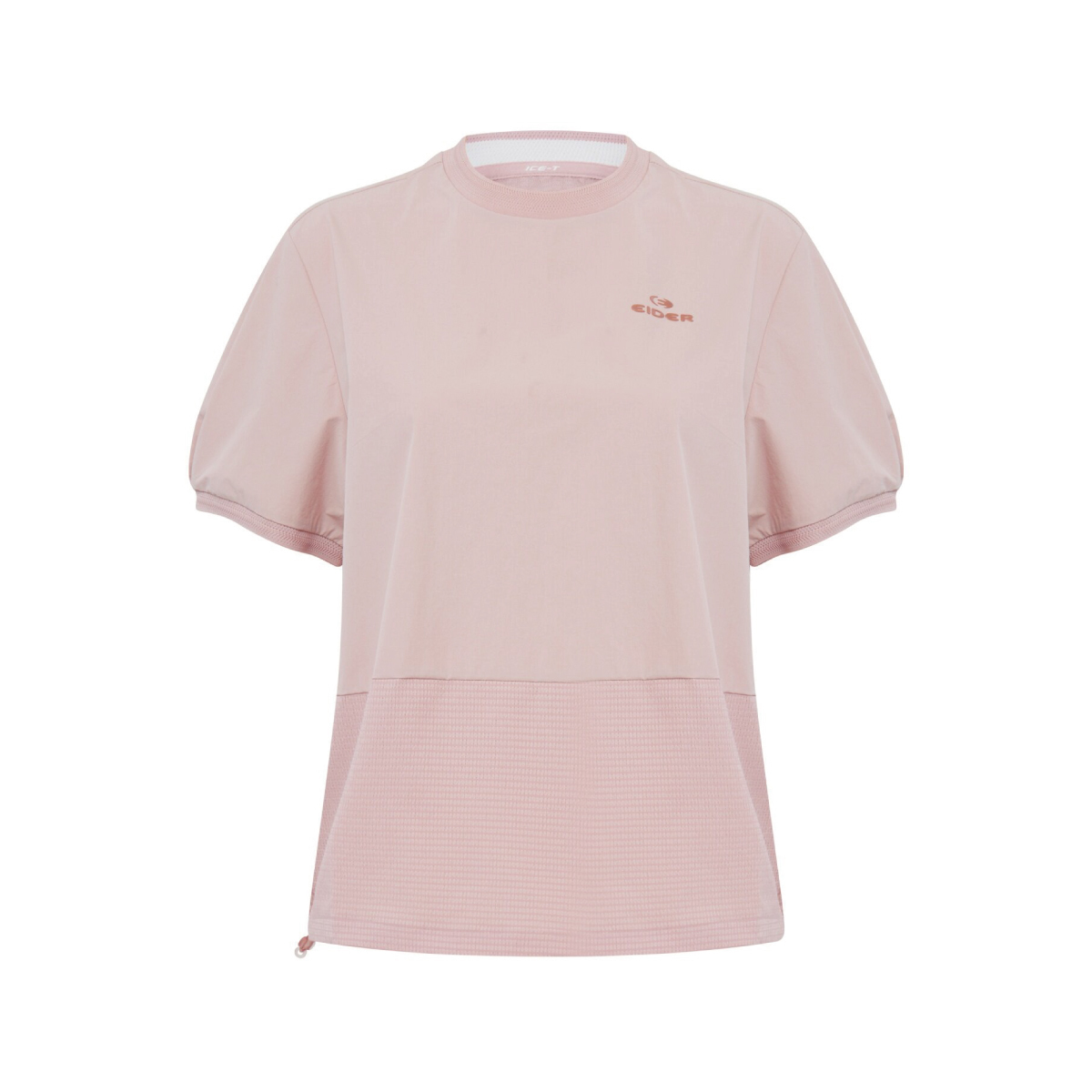 【EIDER】女On the rock涼感短袖圓領上衣/26EDWM26226-[綠、粉、白、黑]