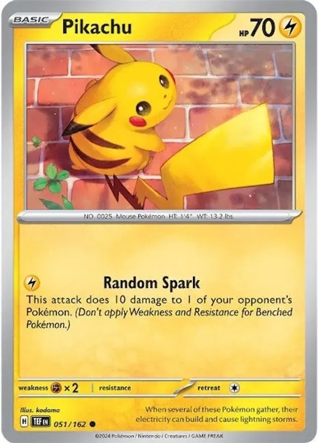 【TEFEN 051/162 •】Pikachu