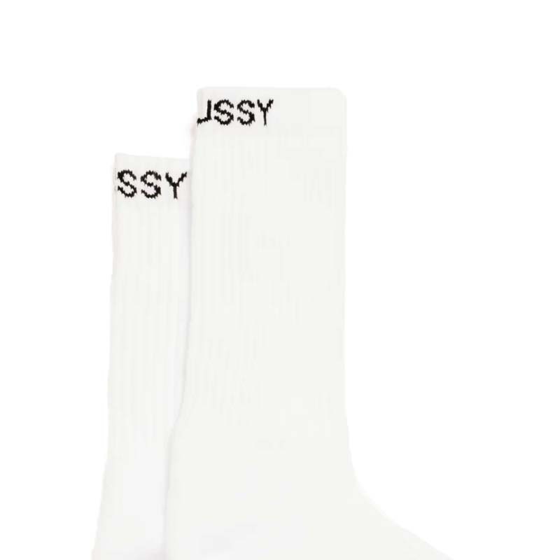 Stussy Athletic Crew Sock White 長襪 襪子 白色 138973-WE [台灣現貨]