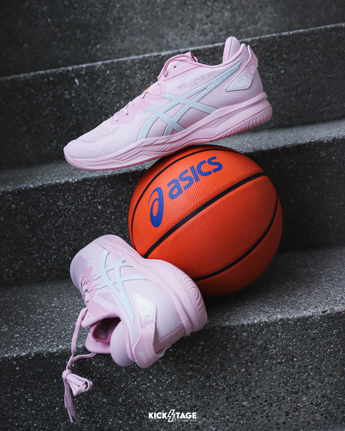 [門市現貨] 男鞋 ASICS GEL-FASTBLAZE 粉色 穩定 緩震 支撐性 運動 籃球鞋【1063A109-700】