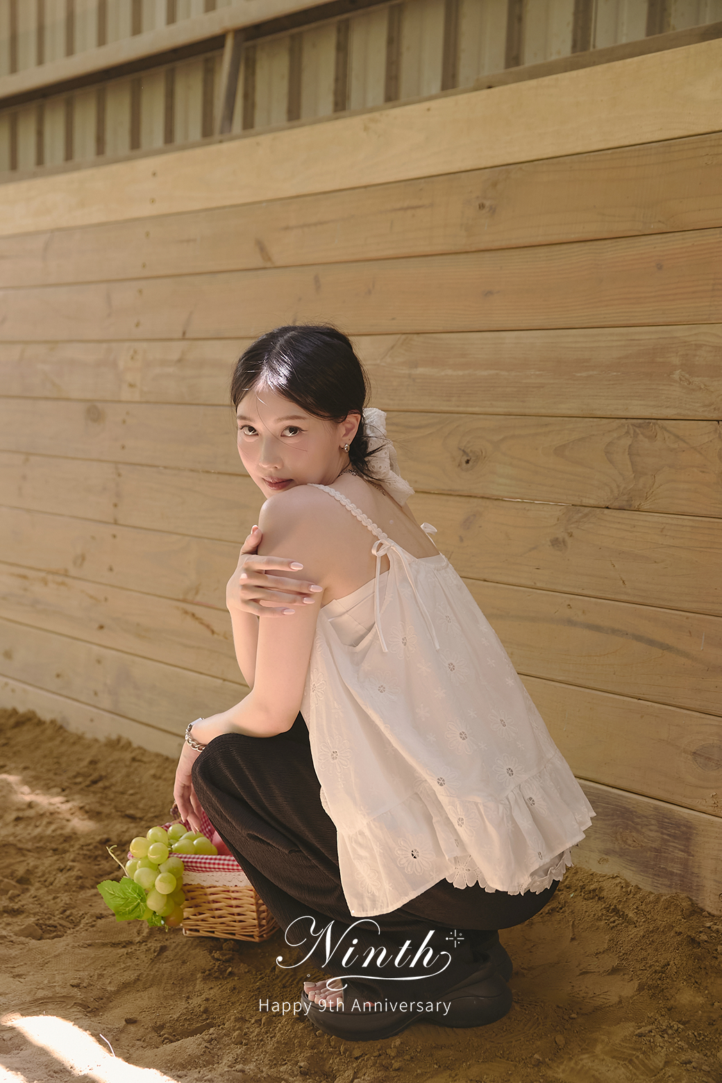 微甜花漾背心
