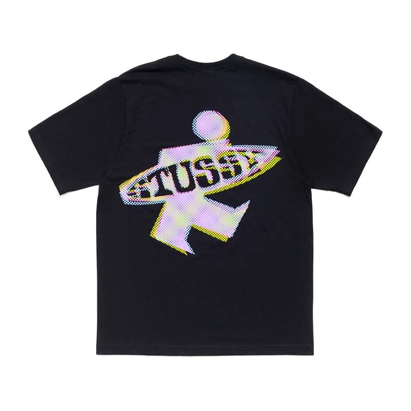 Stussy Dot Surf Puff Print Tee 衝浪板 短袖上衣 黑色 1905195-BK [台灣現貨]
