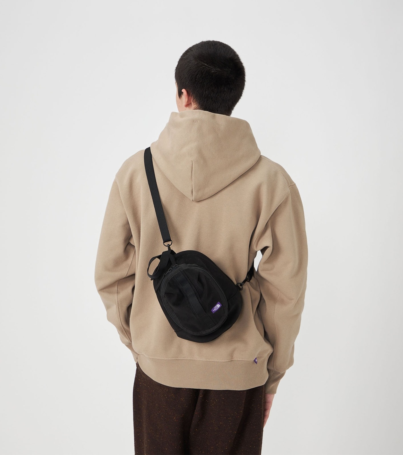 預購┃日本 TNF 紫標 Synthetic Leather One Shoulder Bag 麂皮 側背包