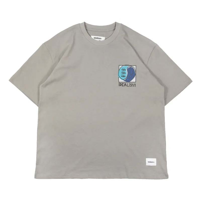 idealism TaiChi Tee 太極 短袖上衣 灰色 ID25005-GY [台灣現貨]