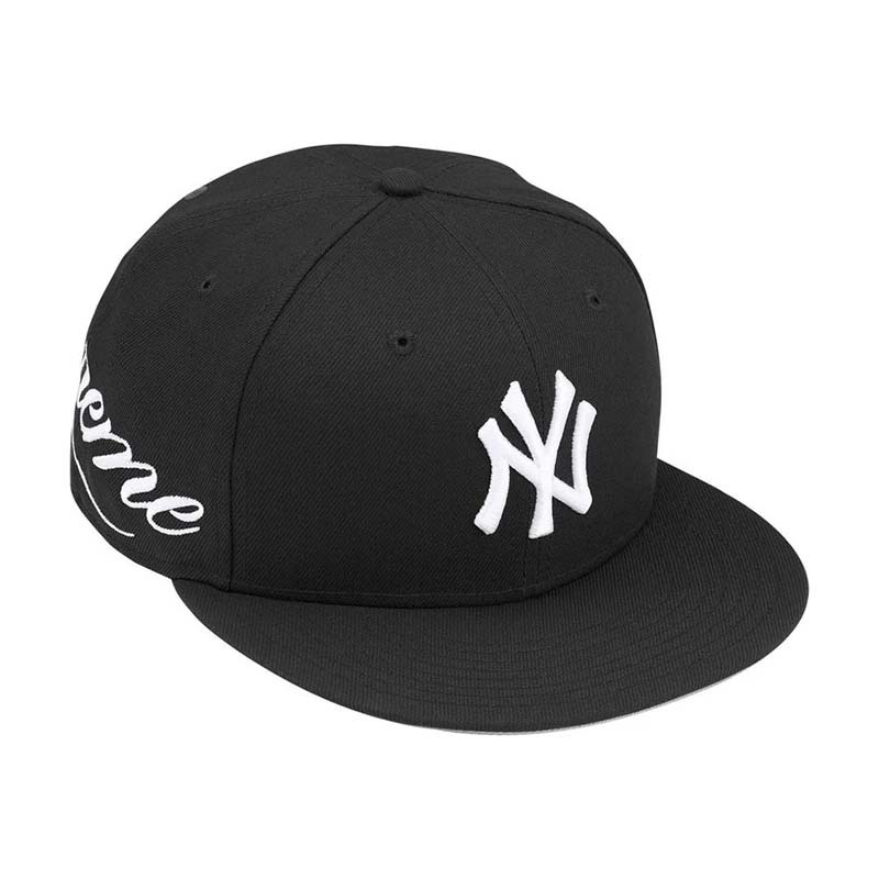 Supreme New York Yankees New Era 電繡 棒球帽 帽子 黑色 SS26H25-BK [台灣現貨]