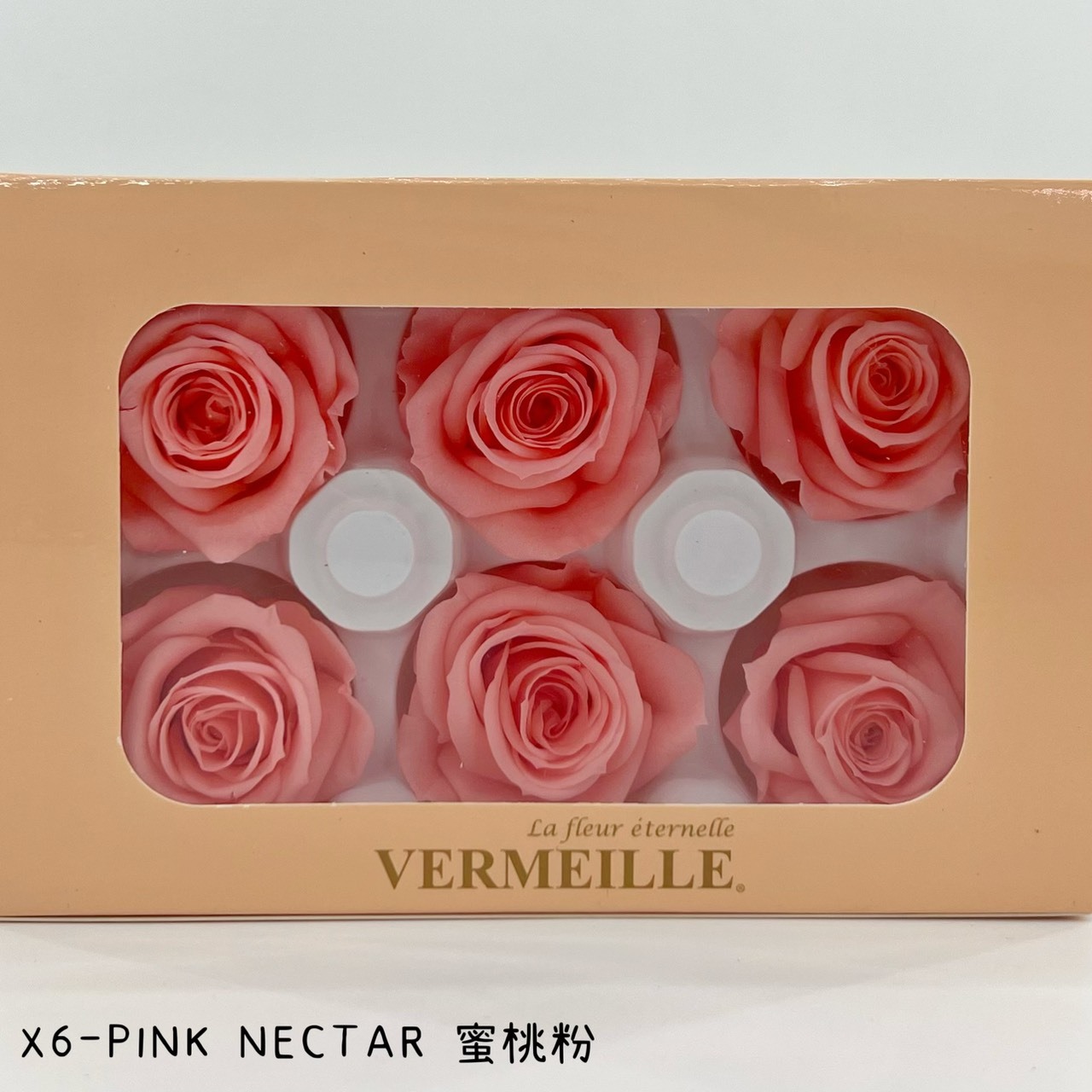 哥倫比亞 VERMEILLE-INES(X6朵) 蜜桃粉