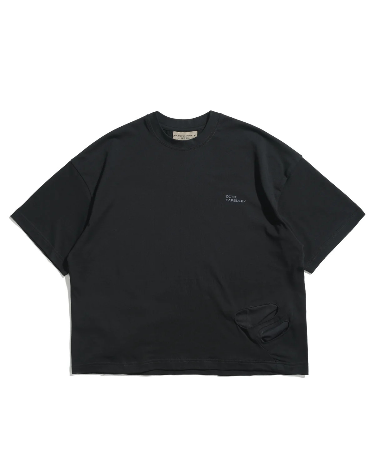 Octo Gambol Offset Void Tee - Black | S26-C2-T