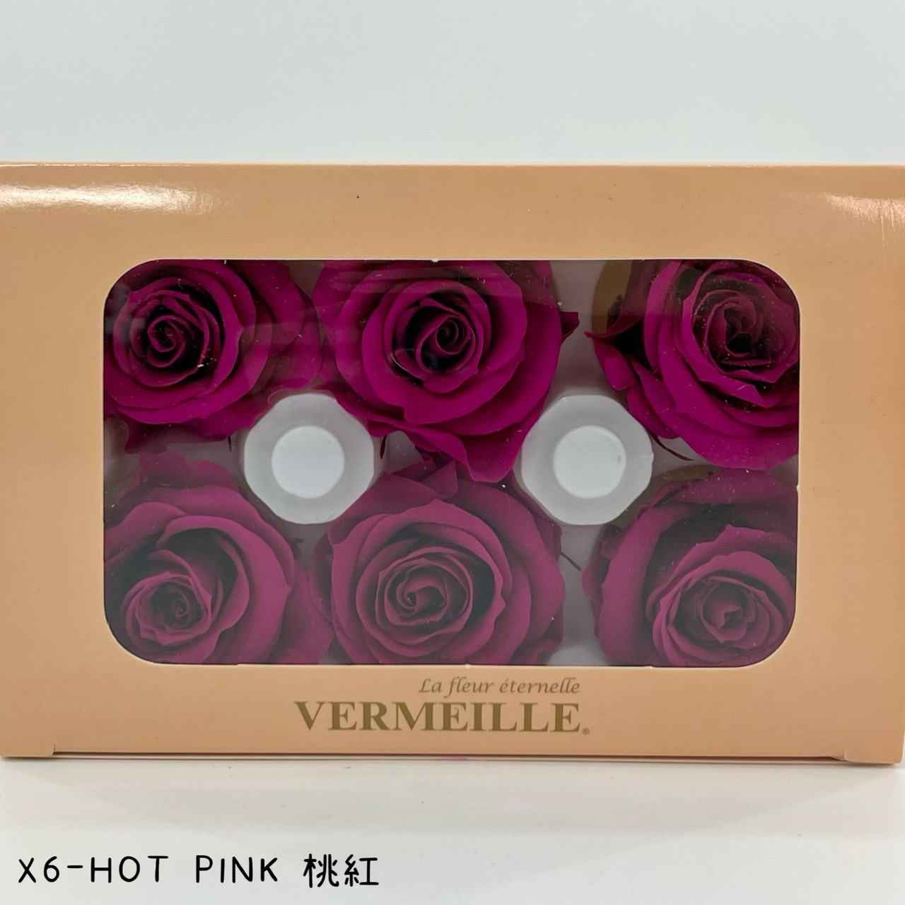 哥倫比亞 VERMEILLE-INES(X6朵) 桃紅