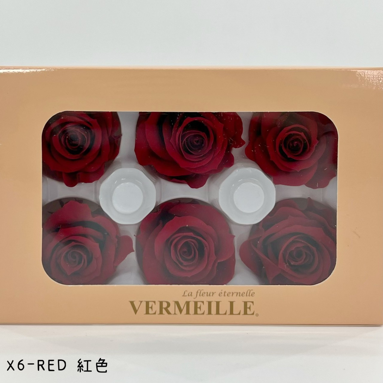 哥倫比亞 VERMEILLE-INES(X6朵) 紅色