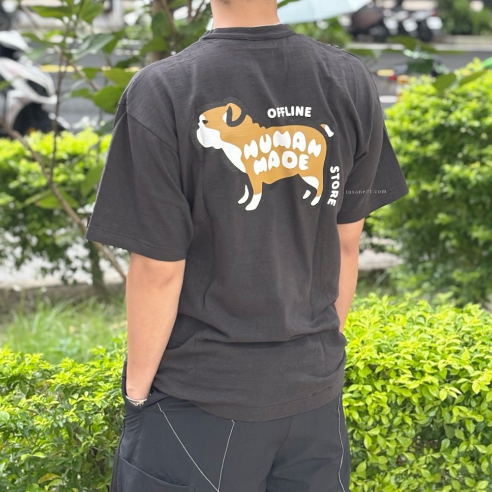 HUMAN MADE 動物短袖 胸口愛心 背後動物 短袖 上衣