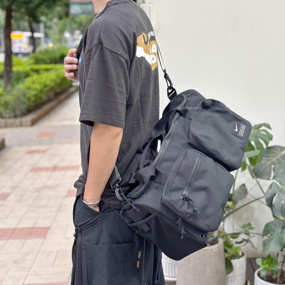NIKE UTILITY POWER 旅行袋 健身包 氣墊背帶 容量31公升 CK2795-010