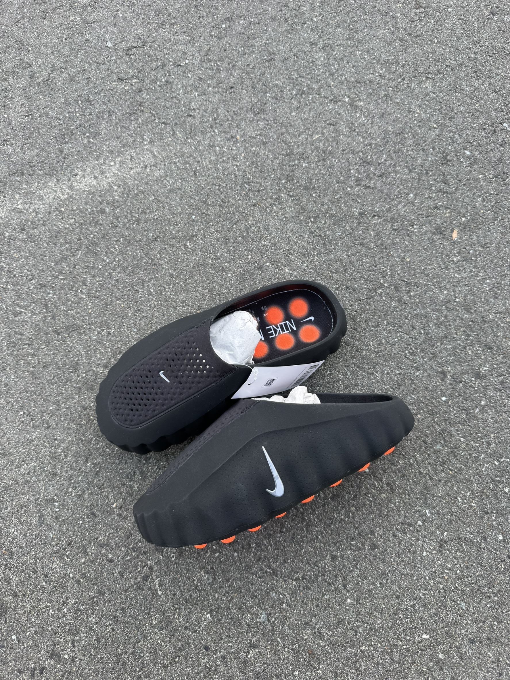 【日本限時連線代購】現貨 Nike Mind 001 貼合 舒適 科技 休閒 包頭拖鞋 穆勒鞋 HQ4309-001 黑色