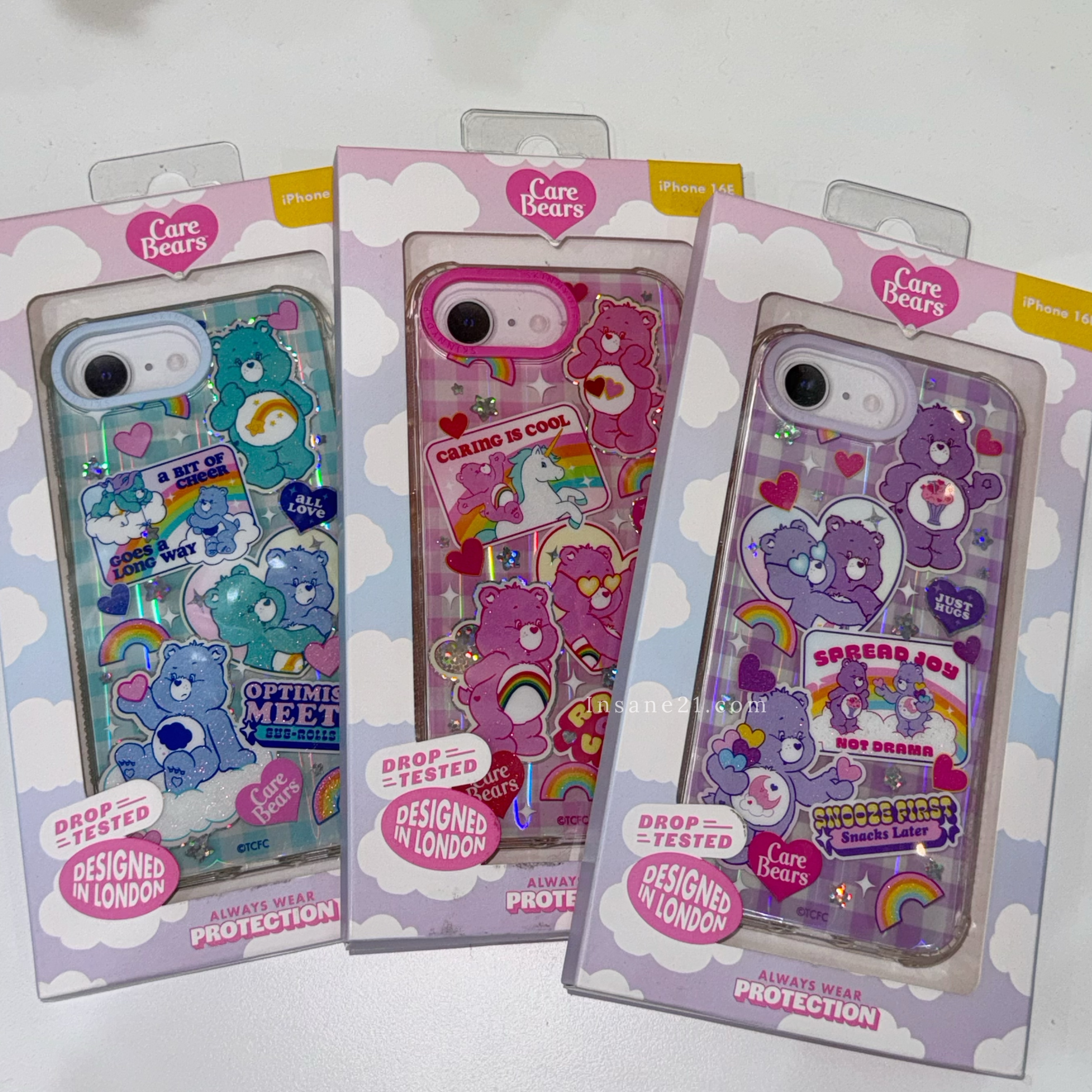 CARE BEARS 彩虹熊 速食店 造型 手機殼/代購