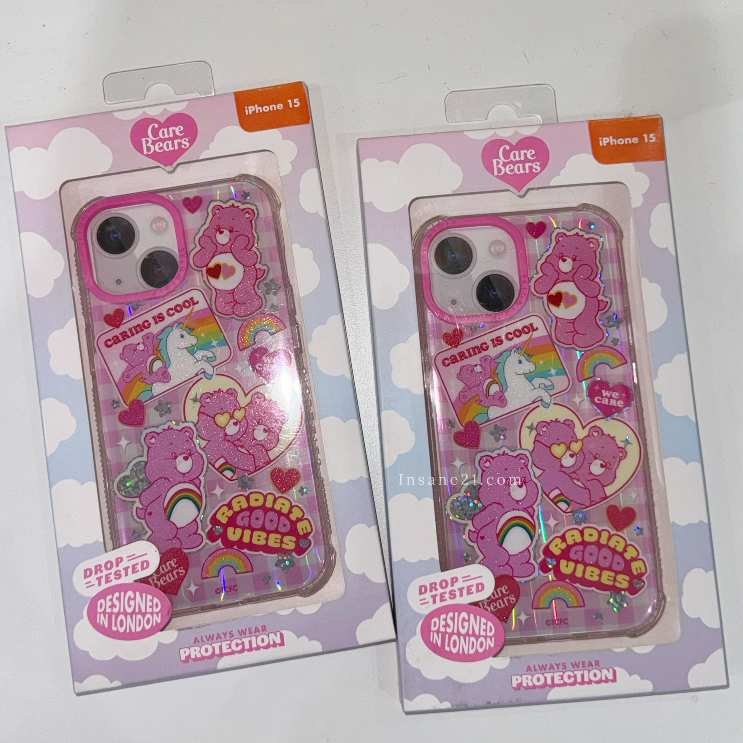 CARE BEARS 彩虹熊 速食店 造型 手機殼/代購