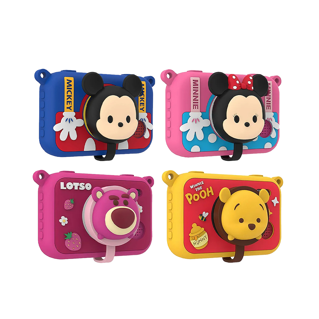 【迪士尼】TSUM TSUM 兒童數位相機  (米奇) (米妮) (維尼熊) (草莓熊) -X5