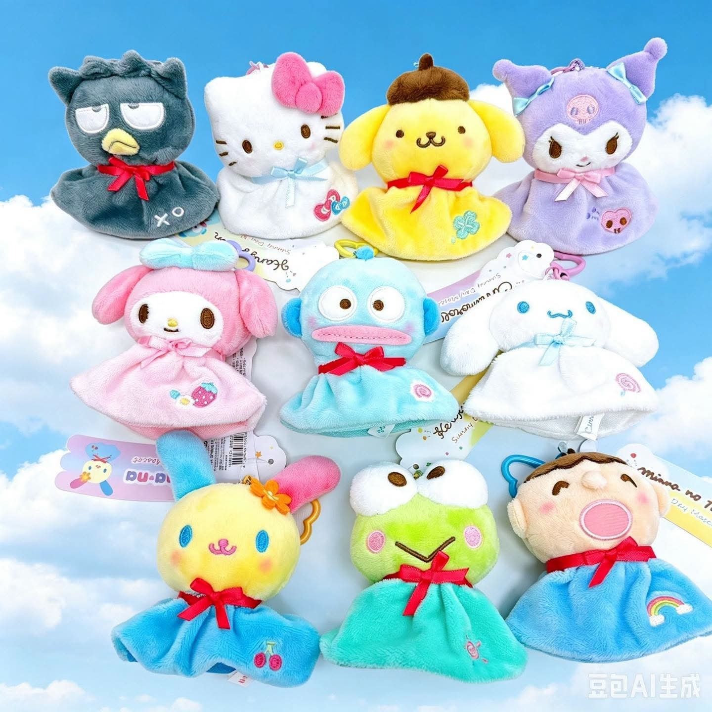 Sanrio 晴天娃娃 公仔鎖匙扣🎀