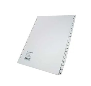 辦得事 6286 A4 (A-Z) 膠質分類索引 505062030
