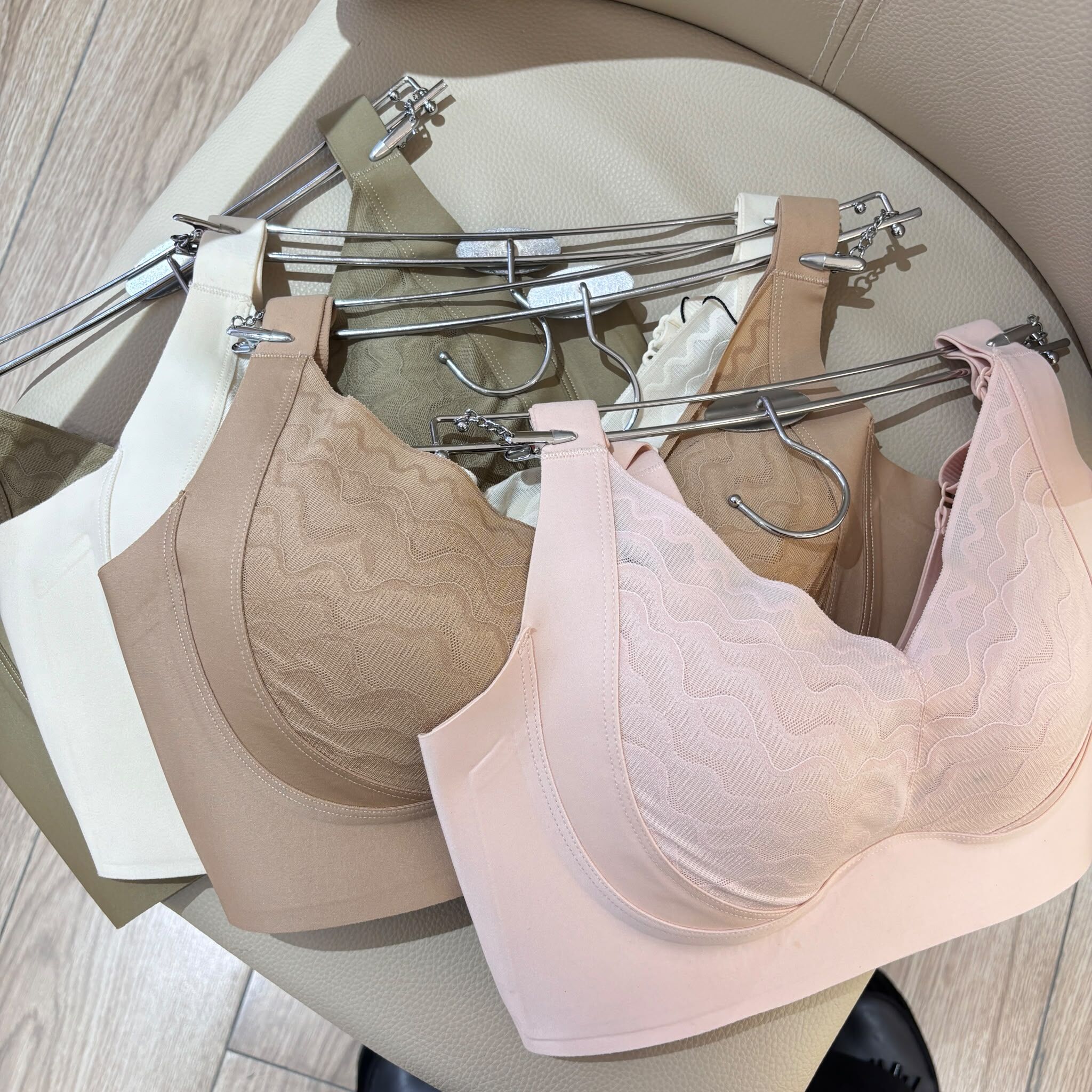 CNCG0727-439 RY20501 (A39抹茶綠/B39粉膚色/C39卡其色/F39香檳白) (M-XXXXL)
