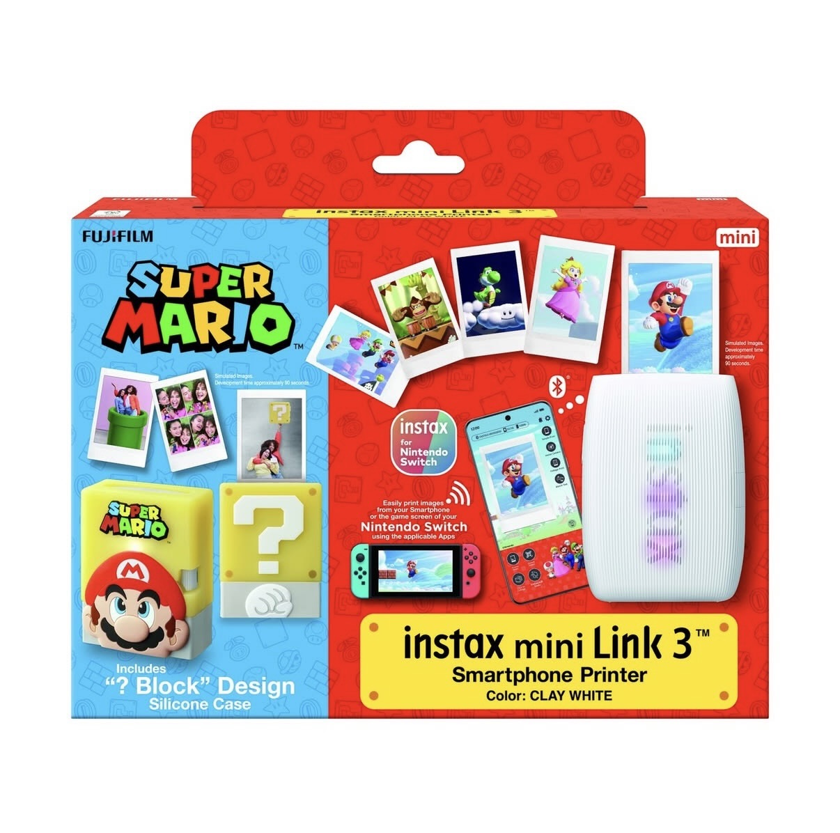 instax mini Link 3 Super Mario 特別版