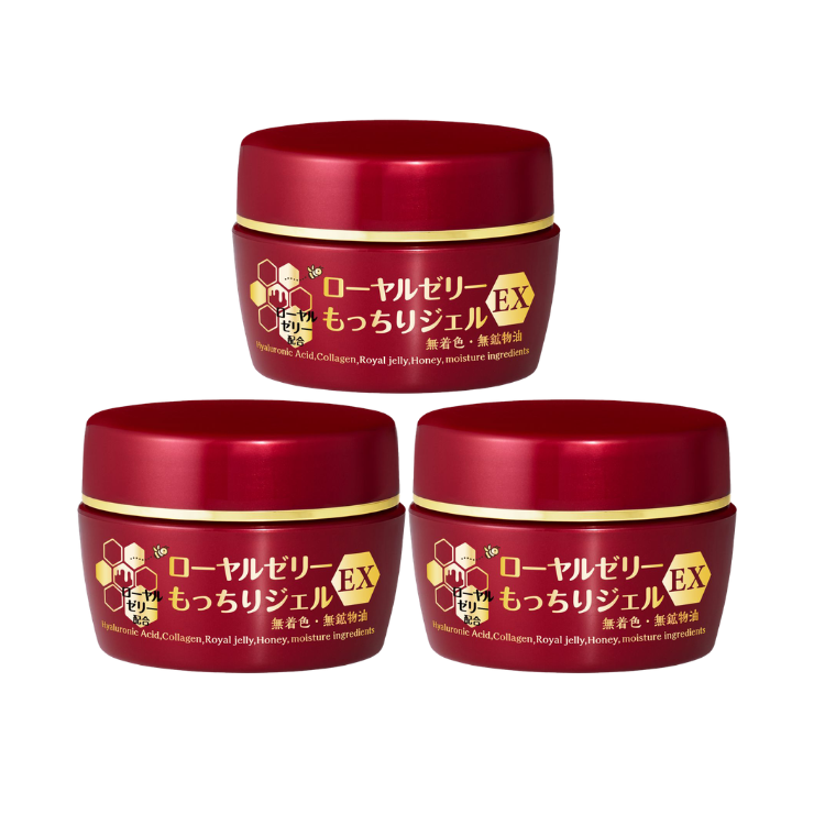 [3件套] 蜂王乳極潤深層保濕凝露EX 6合1面霜 75g