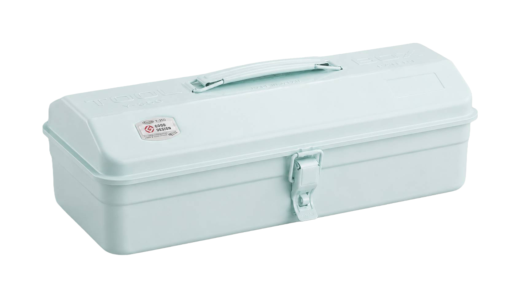 日本TOYO 山型提把式鋼製單層收納工具箱Y-350 (13色)