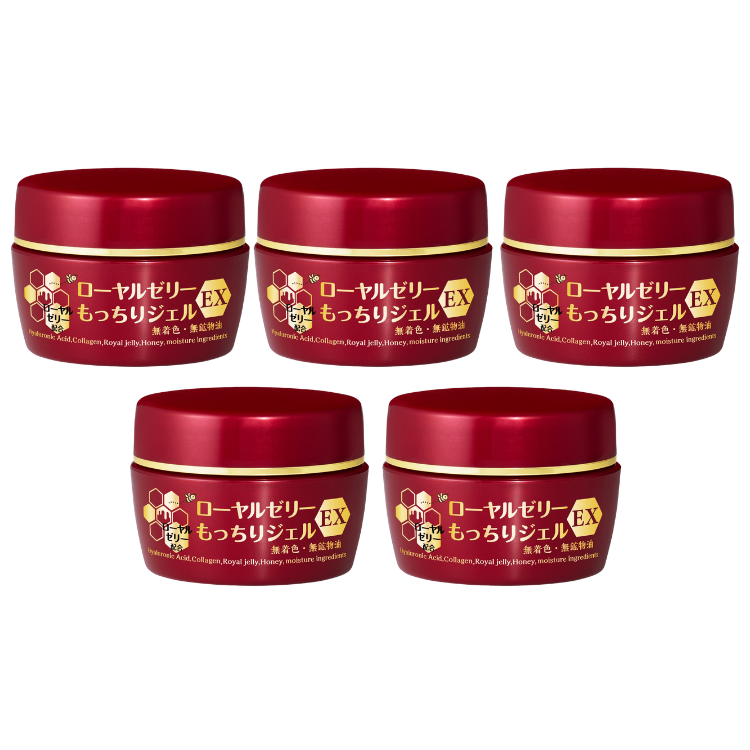 [5件套] 蜂王乳極潤深層保濕凝露EX 6合1面霜 75g