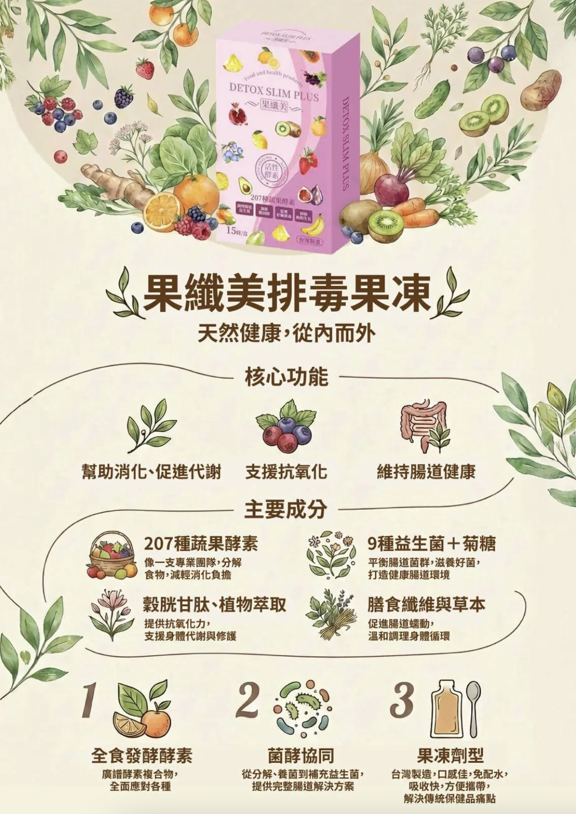 0728VT09-VIMTOX-VT-維胃美顏纖體果凍[3盒起 $250/盒，6盒送1盒隨機]（A9）