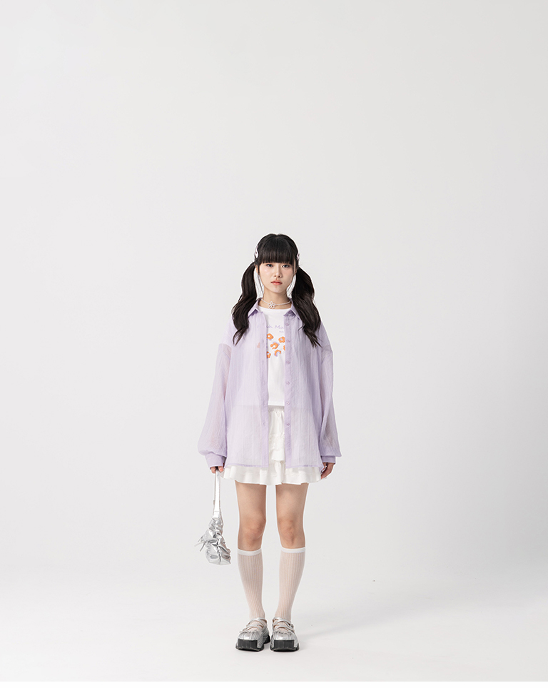 Lace-trimmed cake skirt【03010949】in stock+pre-order