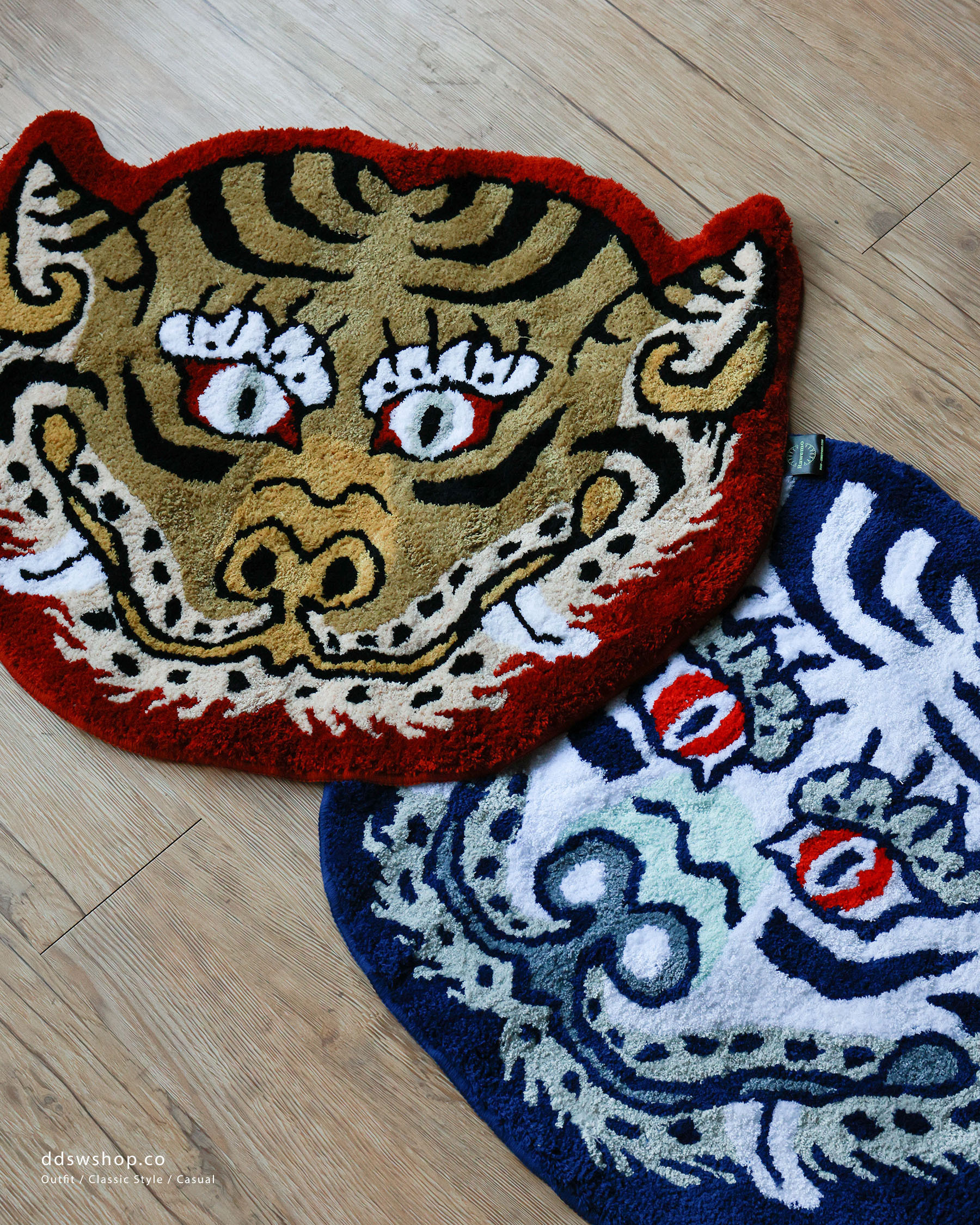 "現貨" RAW EMOTIONS 西藏虎頭地毯